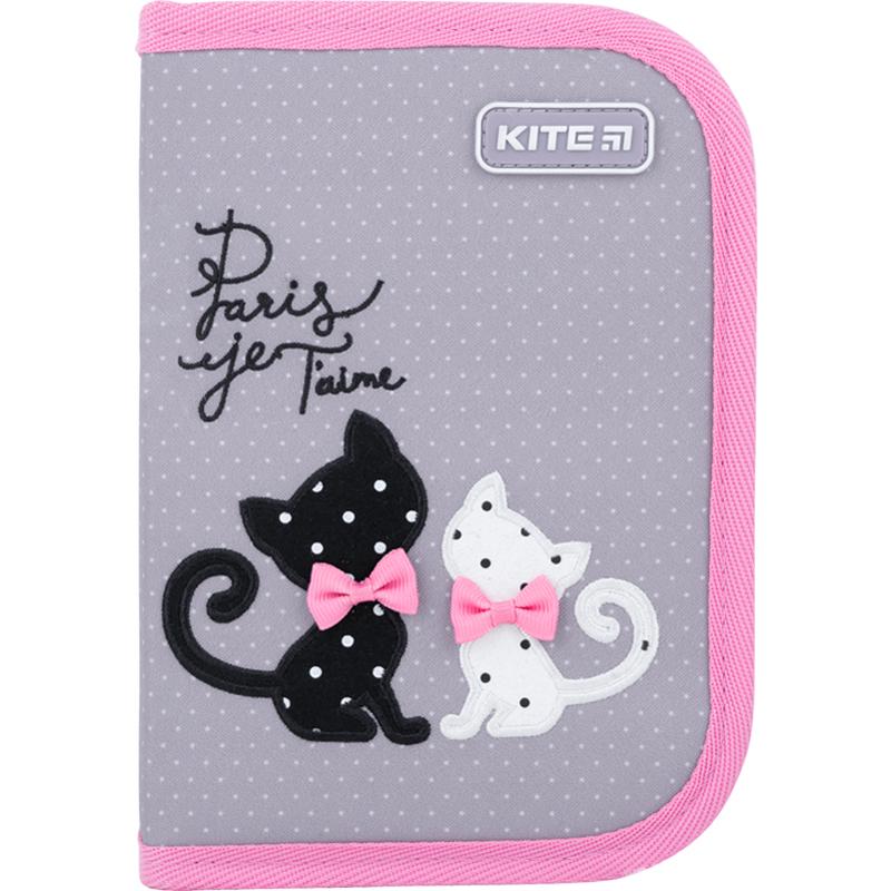 Пенал без наполнения Kite In Love 1 отделение 2 отворота (K22-622-13)