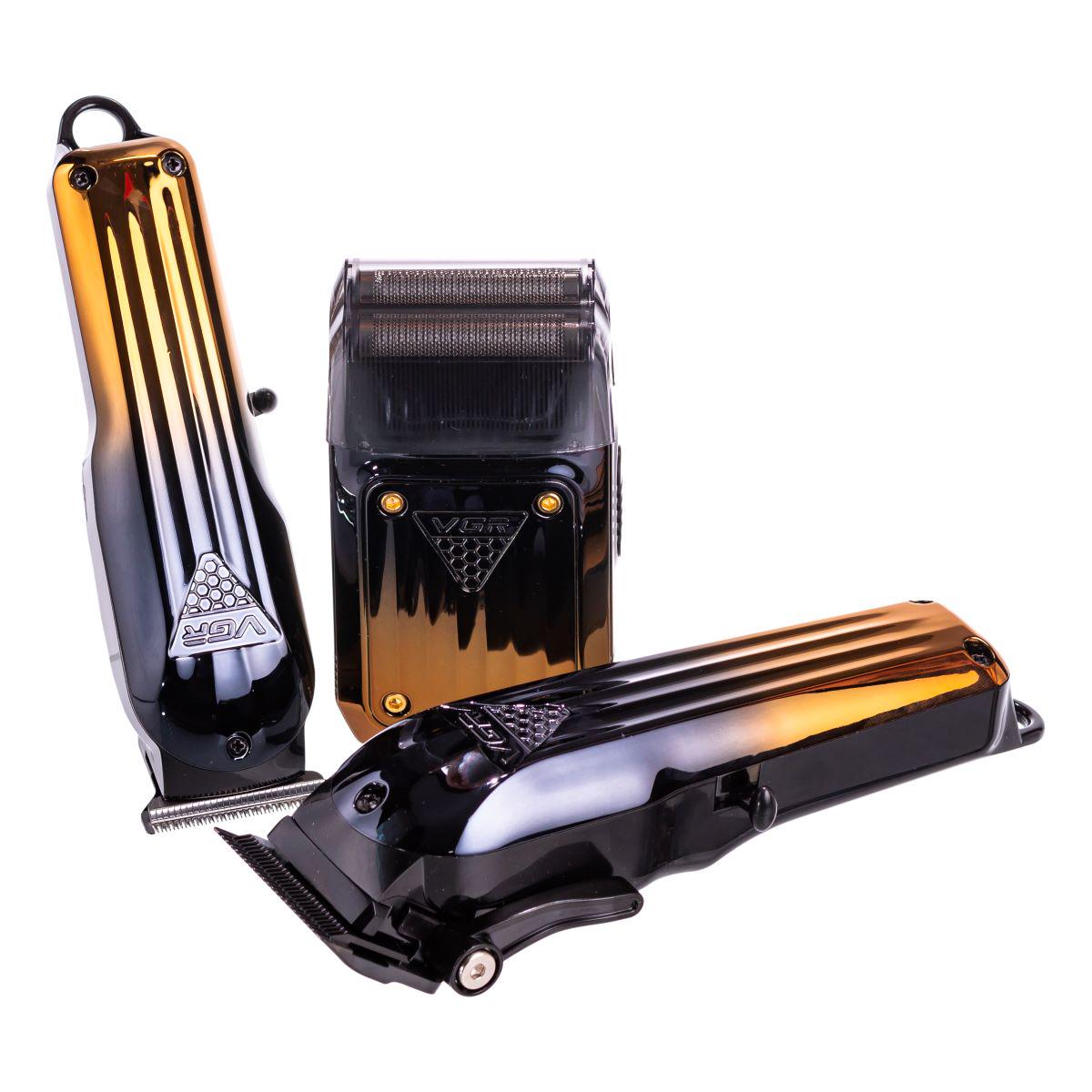 Набор для стрижки VGR V-644 аккумуляторная машинка/триммер/шейвер (7376) - фото 21 Набор для стрижки VGR V-644 аккумуляторная машинка/триммер/шейвер (7376) - фото 21