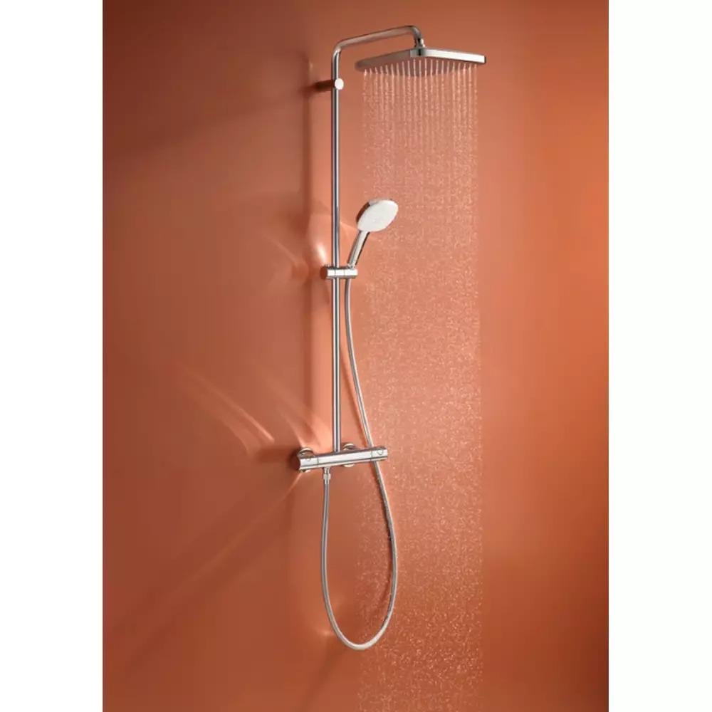 Душевая система Grohe Tempesta Cosmopolitan System 250 Cubе с термостатом (26689000) - фото 2