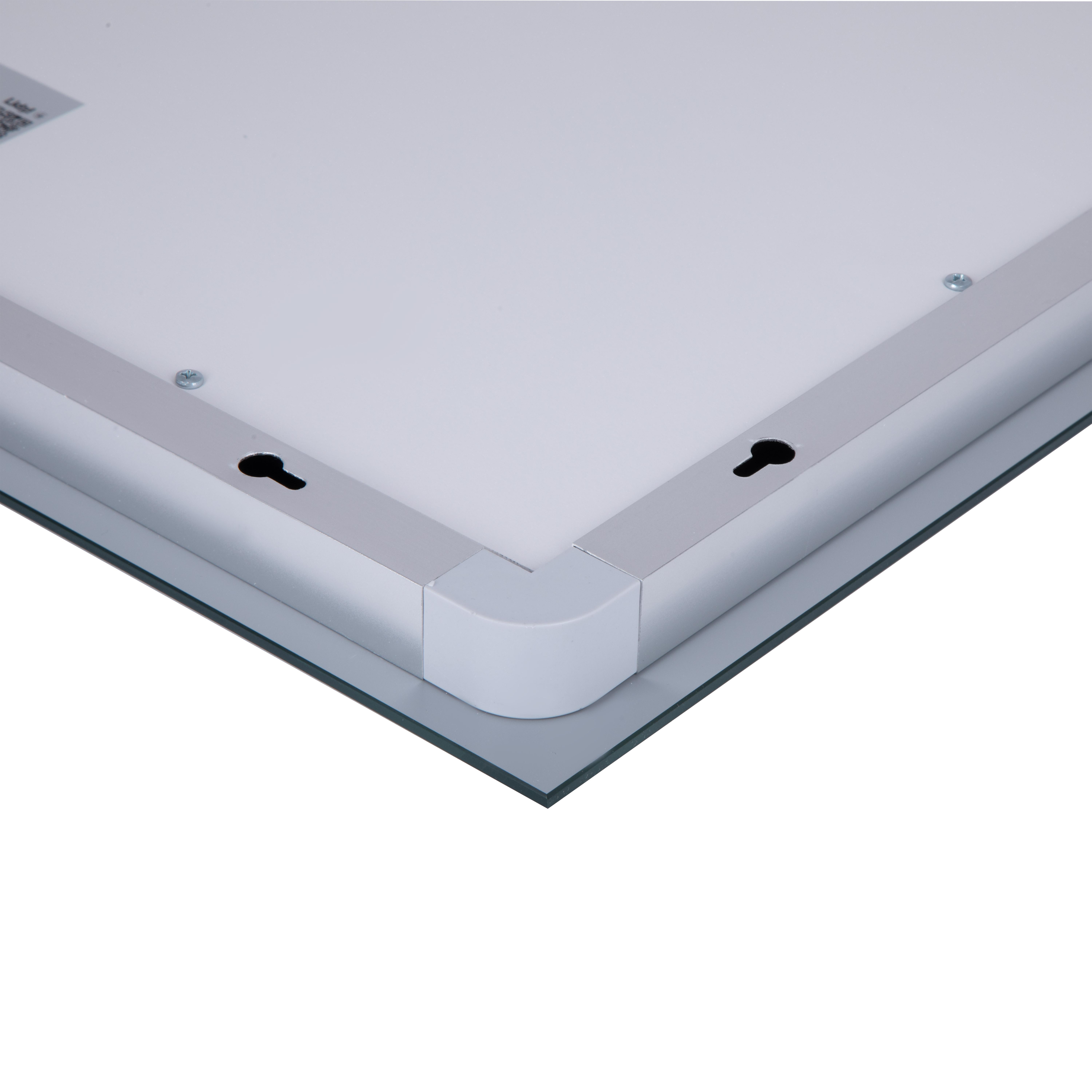 Дзеркало Lidz Kubis з LED-підсвічуванням Touch з антизапотіванням/димером/регулюванням яскравості 600х800 мм (LD78LF9376080) - фото 6