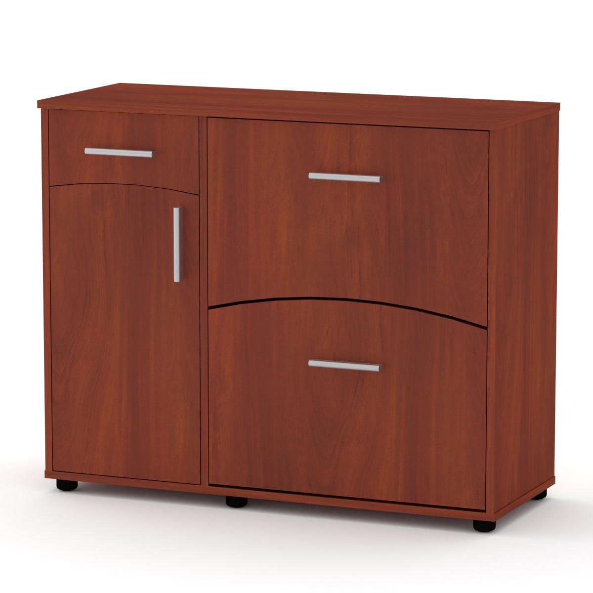 Тумба под обувь Компанит SC-5 99х38х82 см Яблоня (28443089) - фото 1