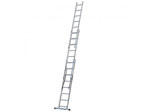 Лестница алюминиевая Nowa EL3180 3 секции/8 ступеней (2051986523) - фото 2 Лестница алюминиевая Nowa EL3180 3 секции/8 ступеней (2051986523) - фото 2