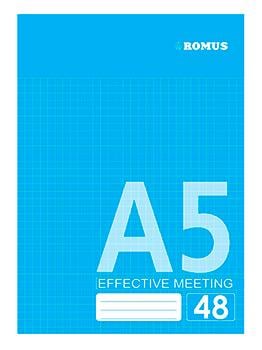Зошит Romus A5 у м'якій обкладинці 48 аркушів у клітинку (R882959)