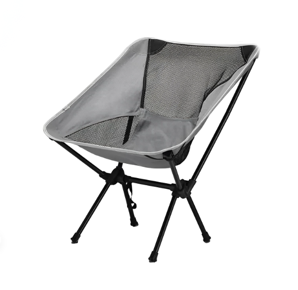 Стілець розкладний Chair For Outdoor Сірий (260455)