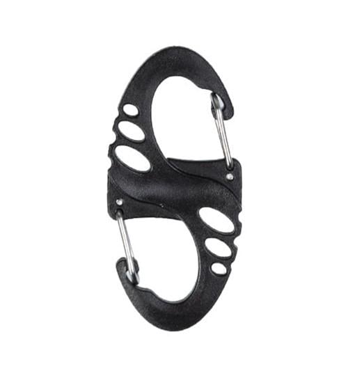 Карабін Mil-Tec S-подібний 10 шт. Black (13458402)