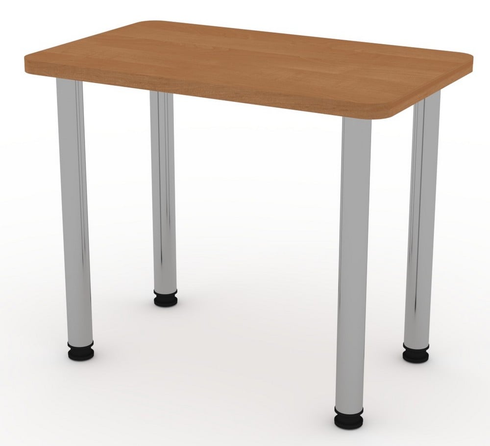 Стіл кухонний Компаніт КС-9 ніжки хром Вільха (60c7340056ed397aa71048a3) - фото 1 Стіл кухонний Компаніт КС-9 ніжки хром Вільха (60c7340056ed397aa71048a3) - фото 1