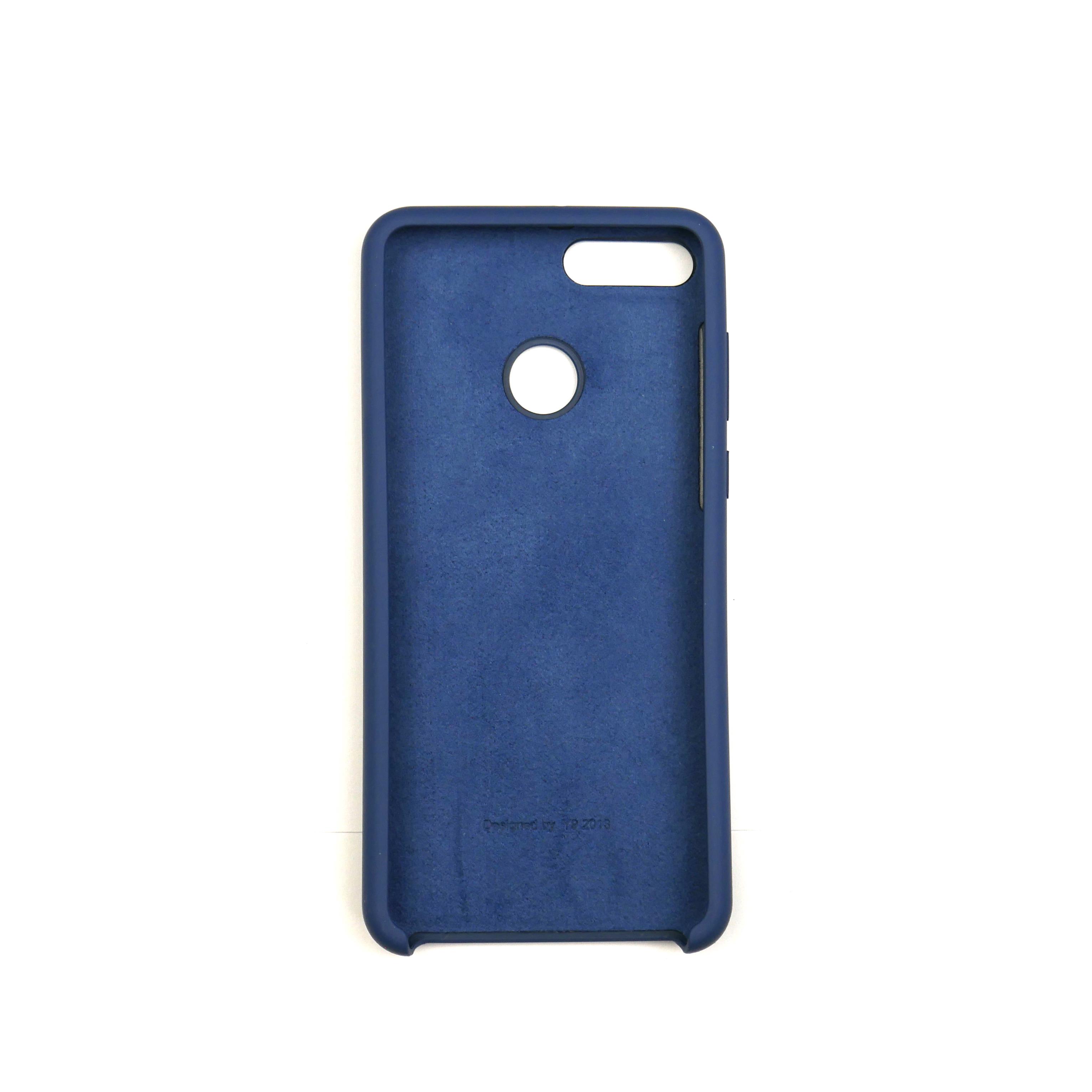 Чехол Jelly Silicone Case Huawei Y9 2018 Sea Blue (20) - фото 2