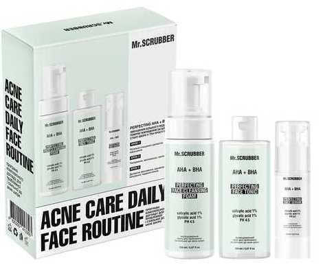 Подарочный набор женский Mr.SCRUBBER Acne Care Daily комплексный уход для проблемной кожи (18321)