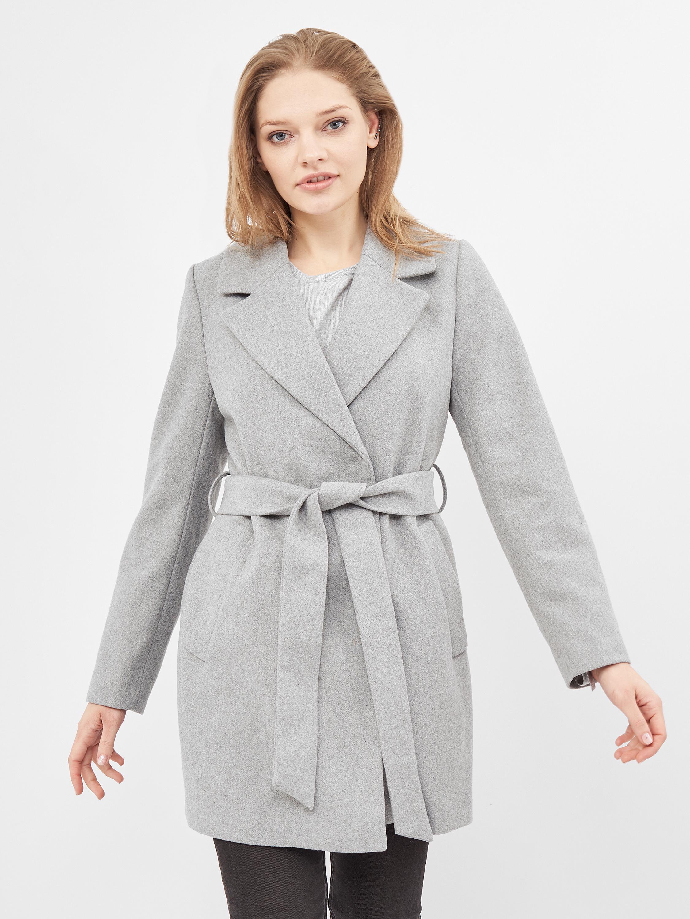 Пальто H&M р. 42 Серый (19107870950)