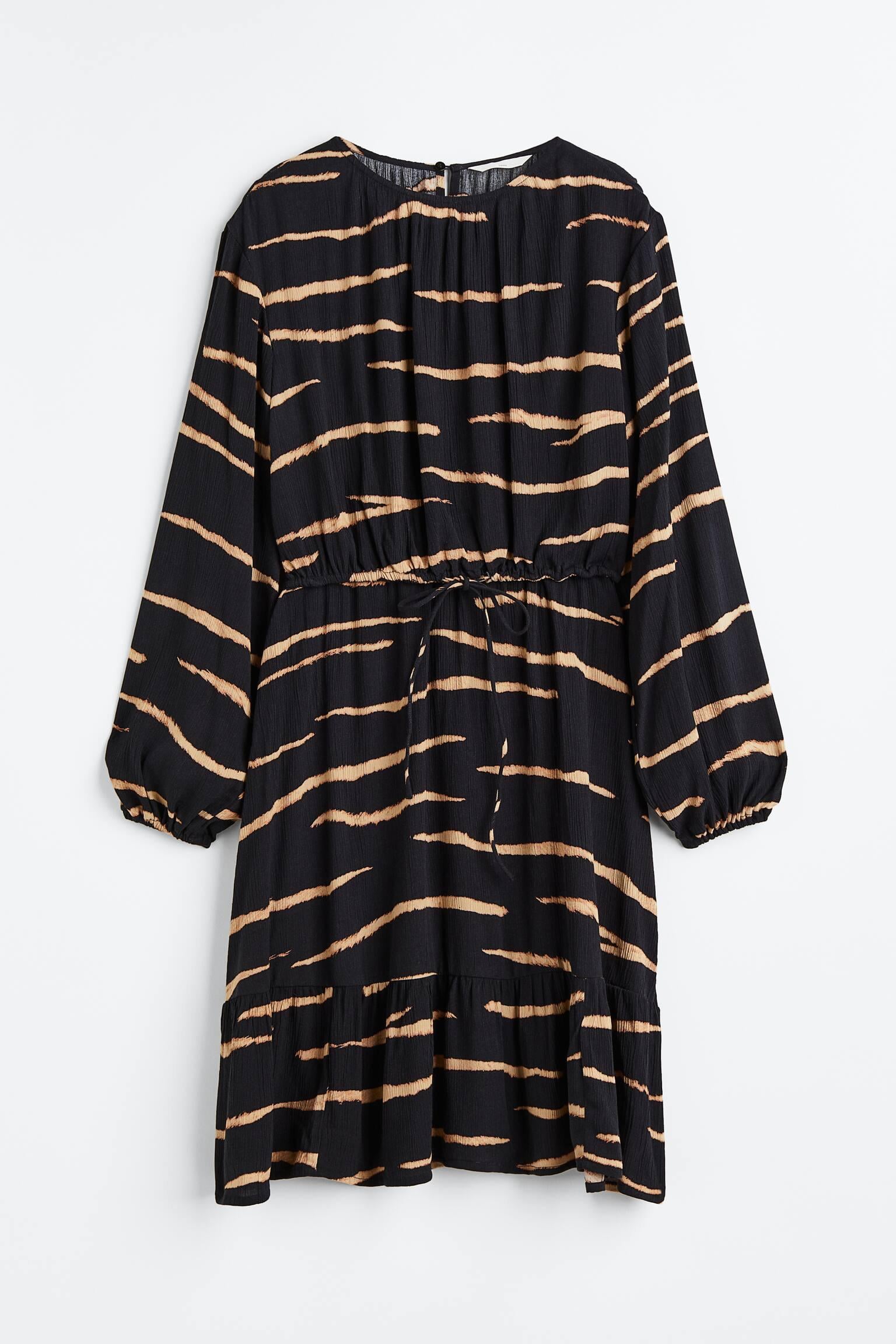 Сукня для годуючих H&M XS Чорно-бежевий (X8051071602)
