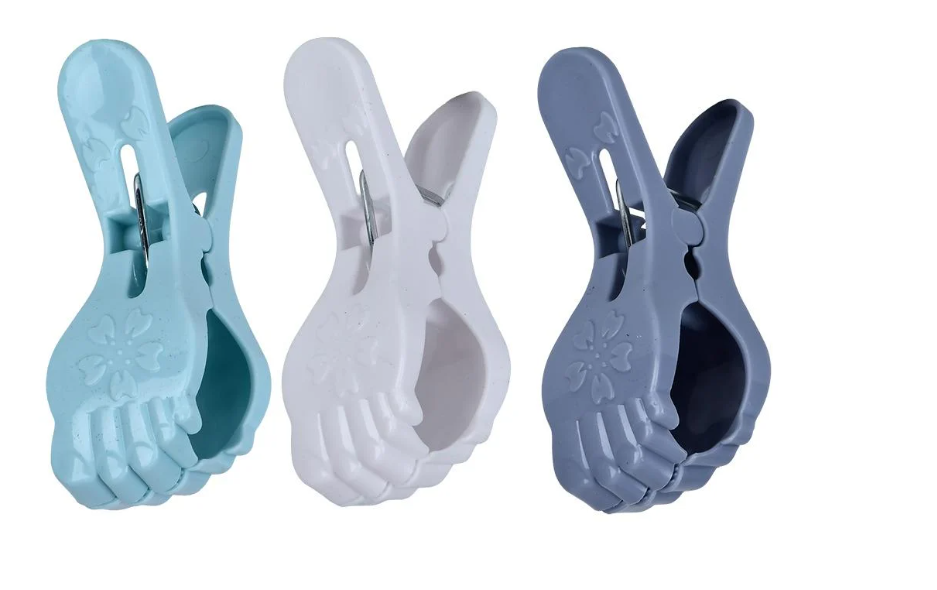 Бытовая прищепка большая 6 шт. 10х3.5 см (R100094-6) Бытовая прищепка большая 6 шт. 10х3.5 см (R100094-6)