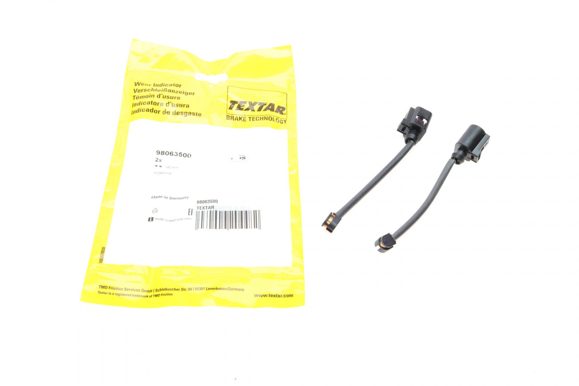 Датчик зносу гальмівних колодок задніх Porsche Cayenne/Cayenne Coupe 17-L 255 2 шт. (98063500)