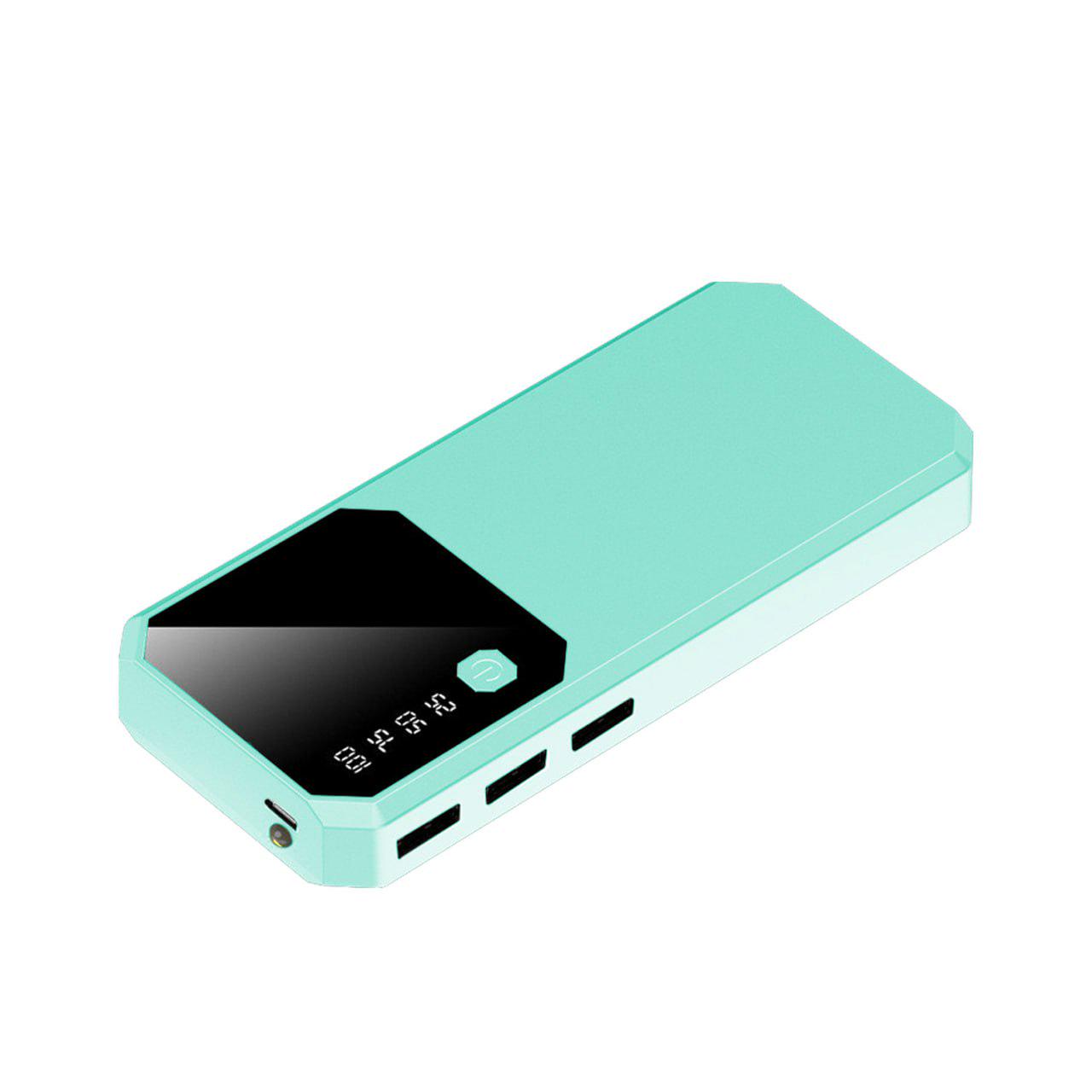 Повербанк Nomi 40000 mAh 3 USB с дисплеем и LED фонариком Голубой (d9b62de1) - фото 3 Повербанк Nomi 40000 mAh 3 USB с дисплеем и LED фонариком Голубой (d9b62de1) - фото 3