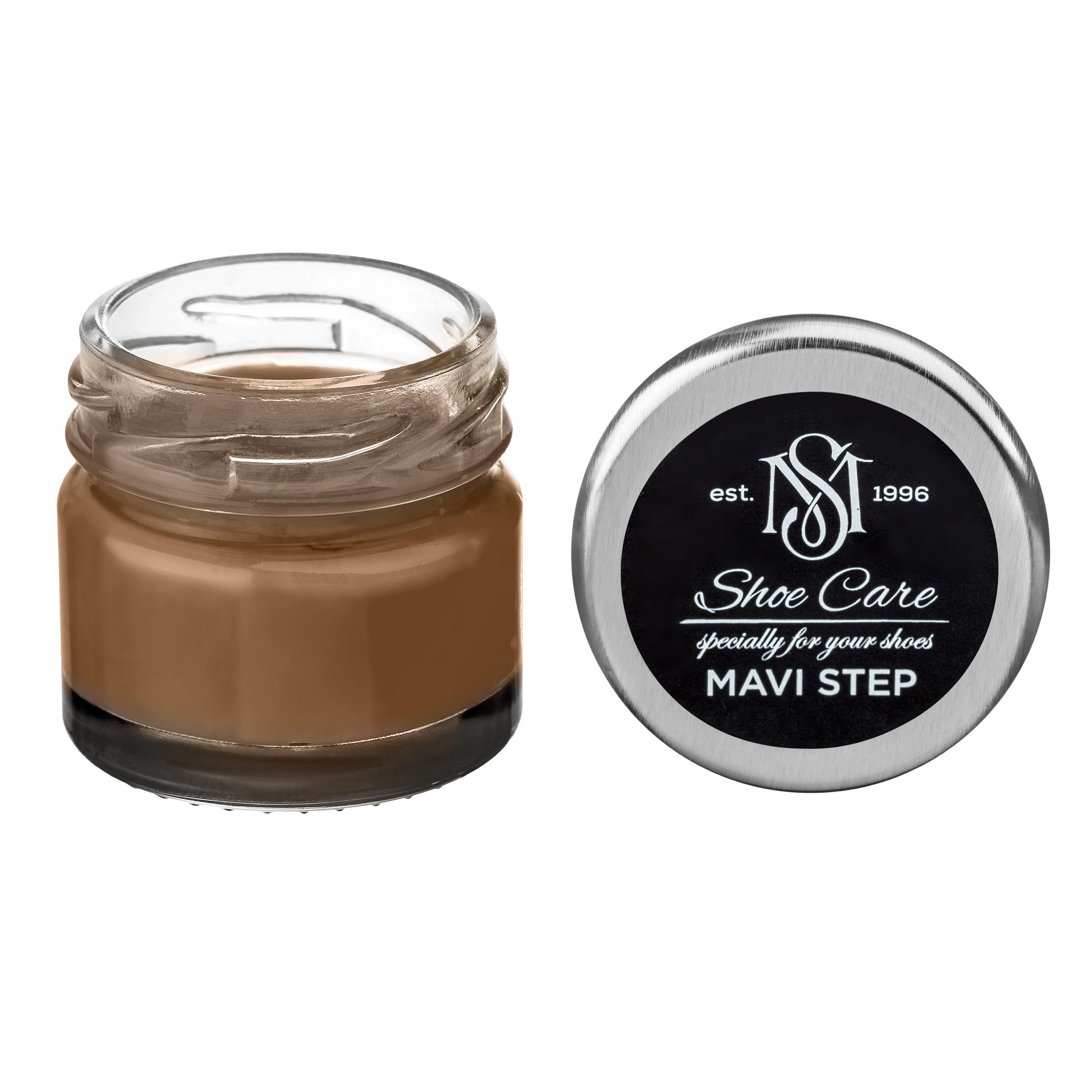 Крем для взуття та шкіри Mavi Step Creme de Beaute 25 мл Коричнево-бежевий (C01/177/025)