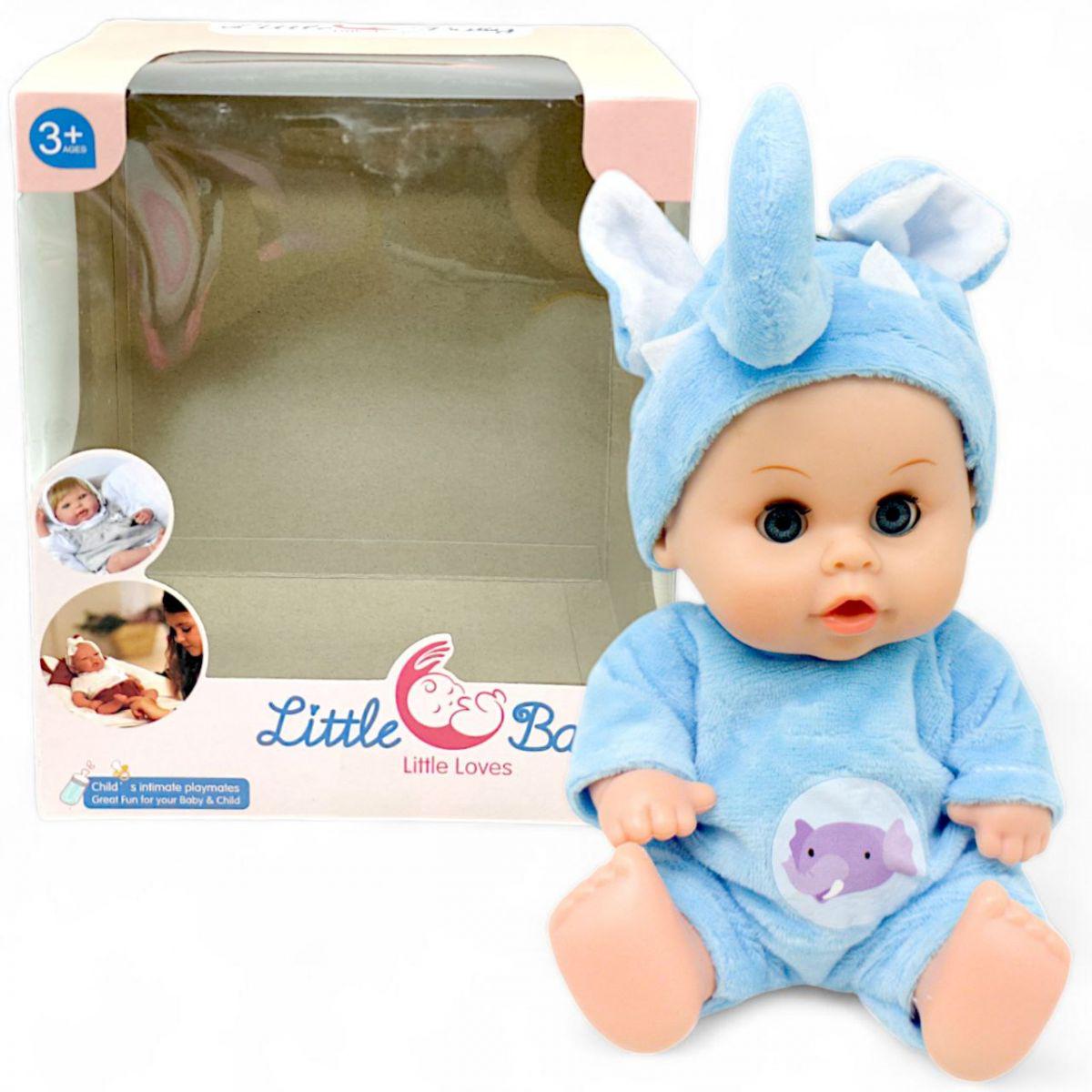 Пупс в костюмчике Little Baby Слоник 21 см (20056120)