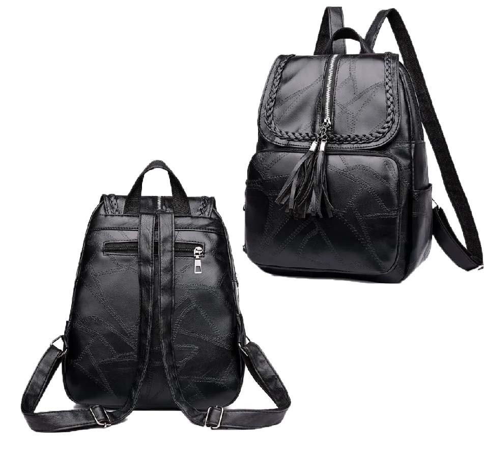 Женский рюкзак 36х26х12 см 12 л Черный (id_103349) - фото 4 Женский рюкзак 36х26х12 см 12 л Черный (id_103349) - фото 4