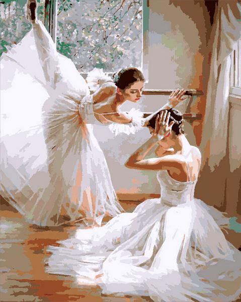 Картина по номерам Mariposa "На репетиции" 40x50 см (MR-Q1450)