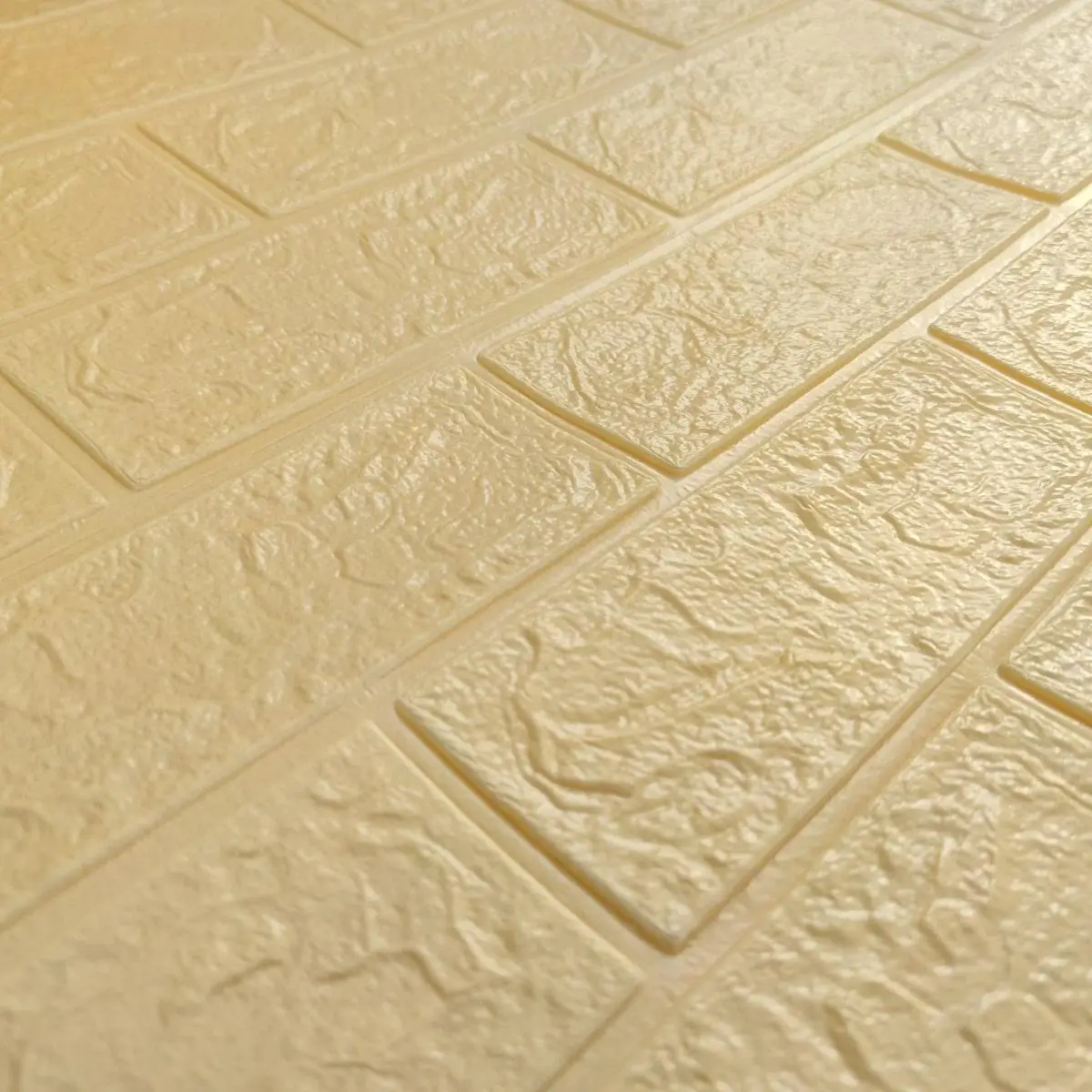 3D-рулон декоративна самоклеюча під цеглу 5000x700x3 мм Бежевий (BN3-002-5) - фото 1 3D-рулон декоративна самоклеюча під цеглу 5000x700x3 мм Бежевий (BN3-002-5) - фото 1