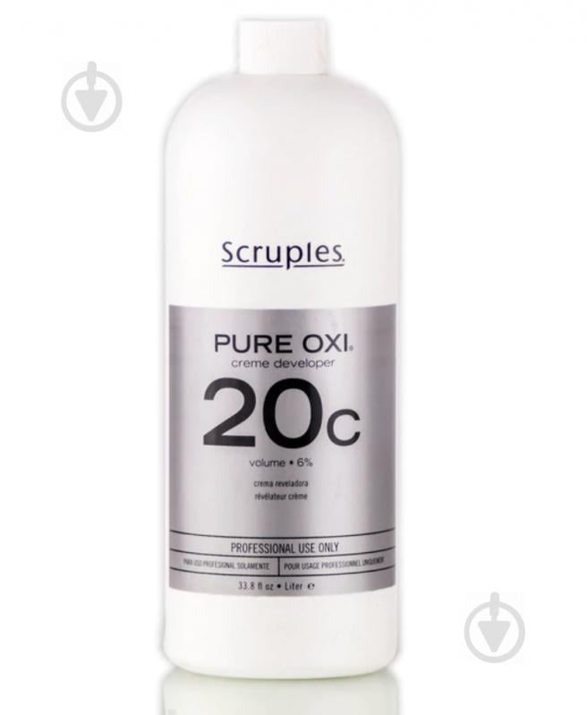 Окислитель Scruples 20 Vol PURE OXI 20 Volume Creme Developer 1L (874) - фото 1