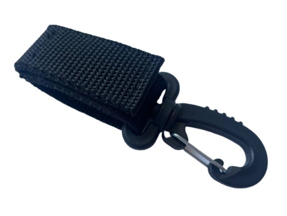 Карабін військовий з петлею Чорний (12278686) - фото 1 Карабін військовий з петлею Чорний (12278686) - фото 1