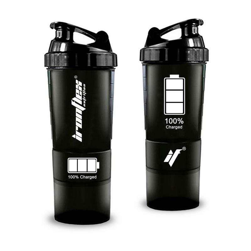 Шейкер Ironflex Spider Shaker 500 ml Black - фото 2