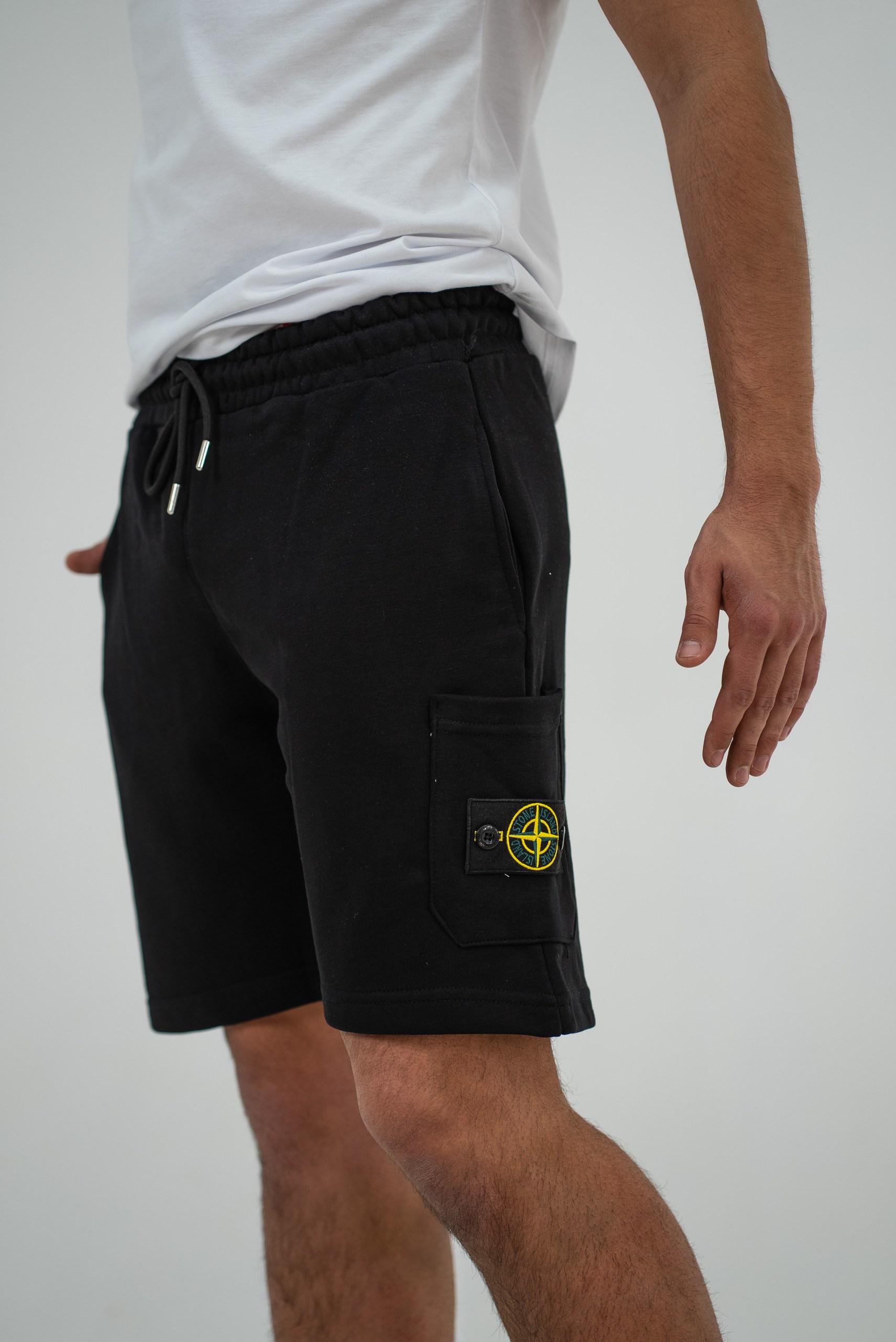 Шорты мужские Stone Island SLK2039 2XL Black - фото 4