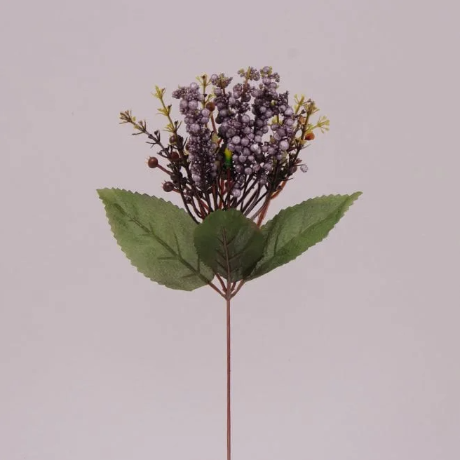 Ветка декоративная Flora 6 шт. Темно-фиолетовый (71198)