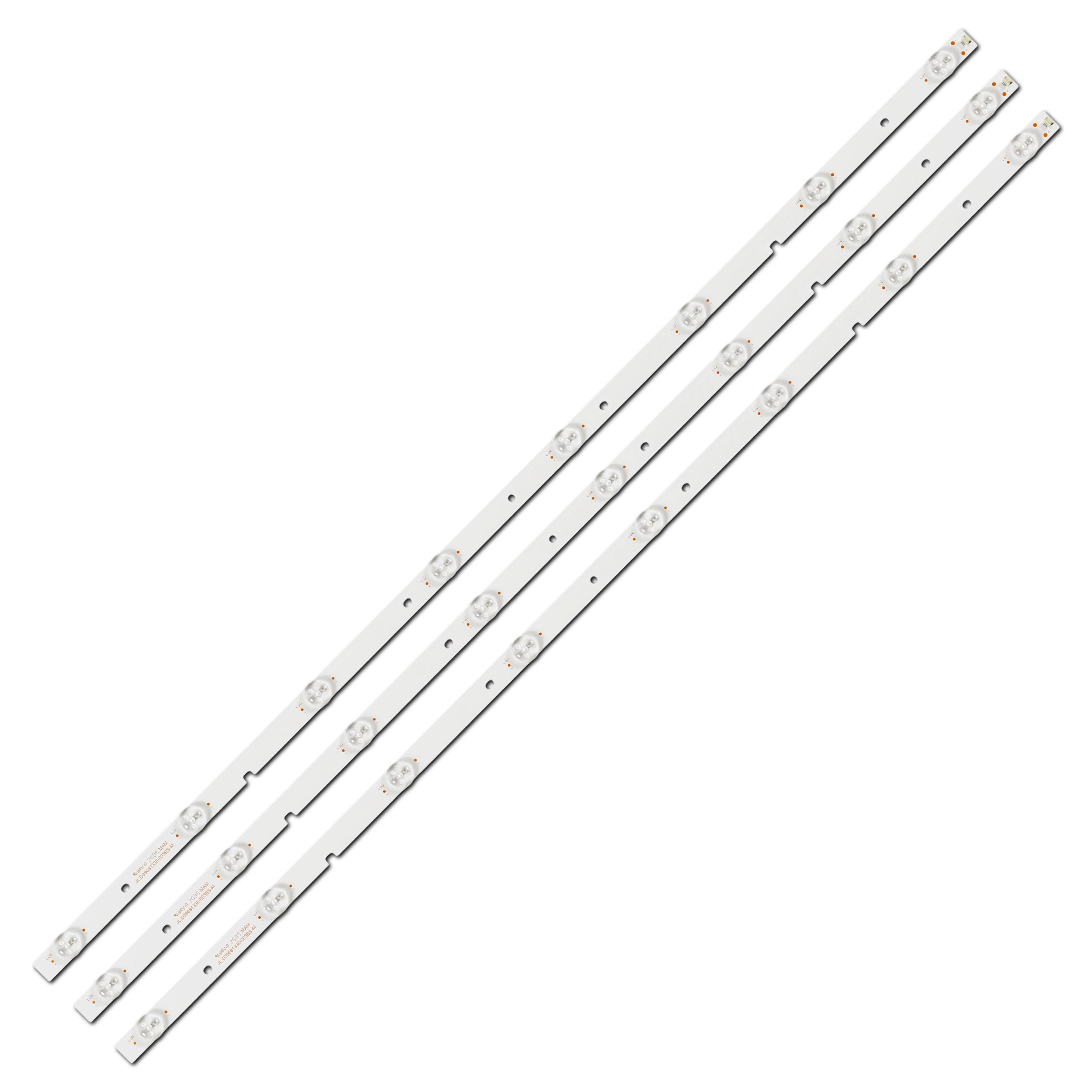 Комплект LED подсветки для JL.D39681330-003BS-M MS-L2695 V1 LB39600 V0 SJ.CX.D4000402-3030CS-M 1.14.MD400017 40" 3 шт. (ART-15219) Комплект LED подсветки для JL.D39681330-003BS-M MS-L2695 V1 LB39600 V0 SJ.CX.D4000402-3030CS-M 1.14.MD400017 40" 3 шт. (ART-15219)