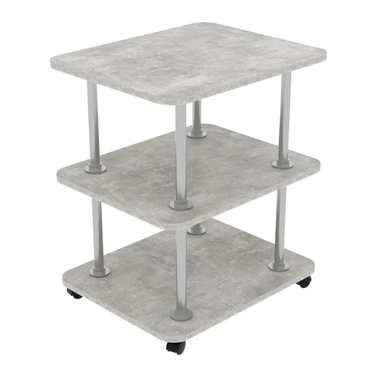 Тумба мобильная на колесиках Kontinent ТМ-4 55х45х70 см Бетон (84073459) - фото 1 Тумба мобильная на колесиках Kontinent ТМ-4 55х45х70 см Бетон (84073459) - фото 1