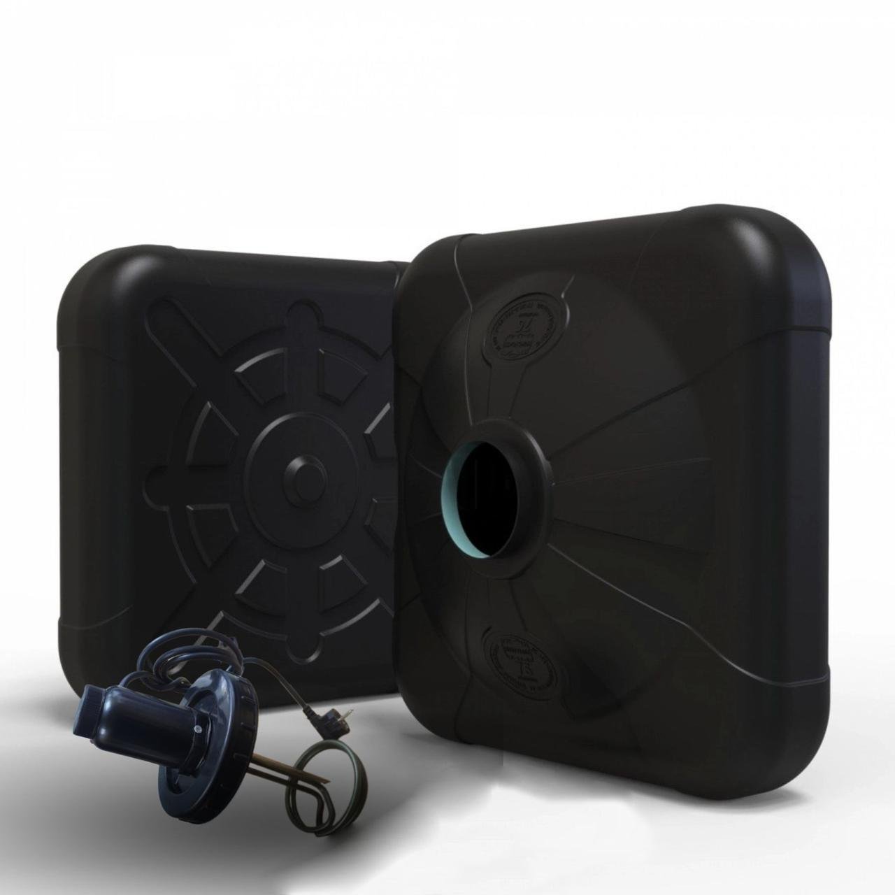 Бак с подогревом Европласт ТЭН 1,5 кВт для душу 75 л - фото 5