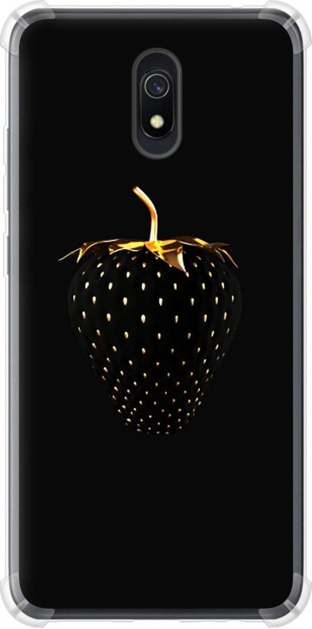 Чехол на Xiaomi Redmi 8A Черная клубника (3585sp-1794-42517)