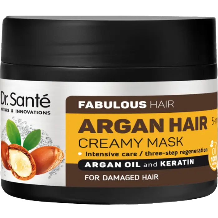 Крем-маска для волос Dr. Sante Argan Hair 300 мл