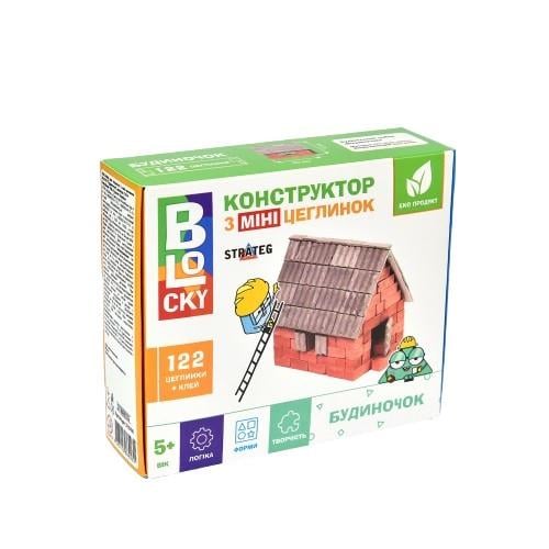 Конструктор з міні-цеглинок BLOCKY Будиночок Strateg (31014) Конструктор з міні-цеглинок BLOCKY Будиночок Strateg (31014)