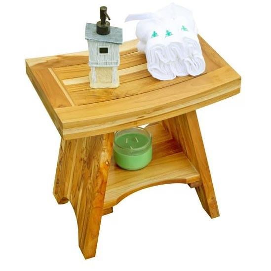 Табурет для ванной из дерева Провада Карри (ТВН-005403)