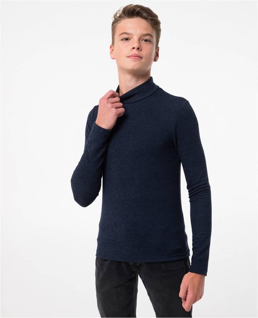 Гольф для хлопчика Smil 134 см Синій меланж (114860)