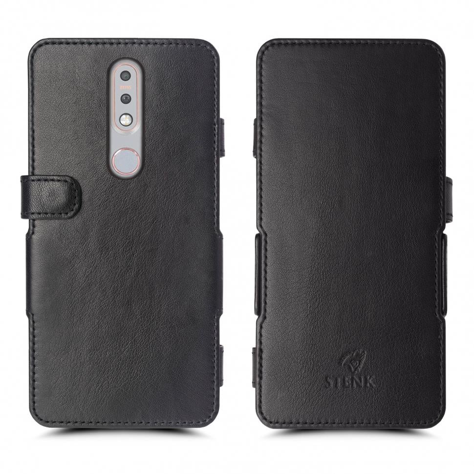 Чехол книжка Stenk Prime для Nokia 7.1 Черный (62576) Чехол книжка Stenk Prime для Nokia 7.1 Черный (62576)