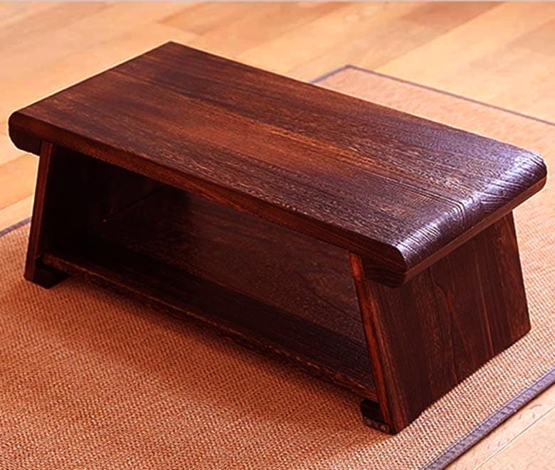 Столик для медитації з дерева Мунгалон 70х35х28 см Савоярді (МДТ-7035280415)