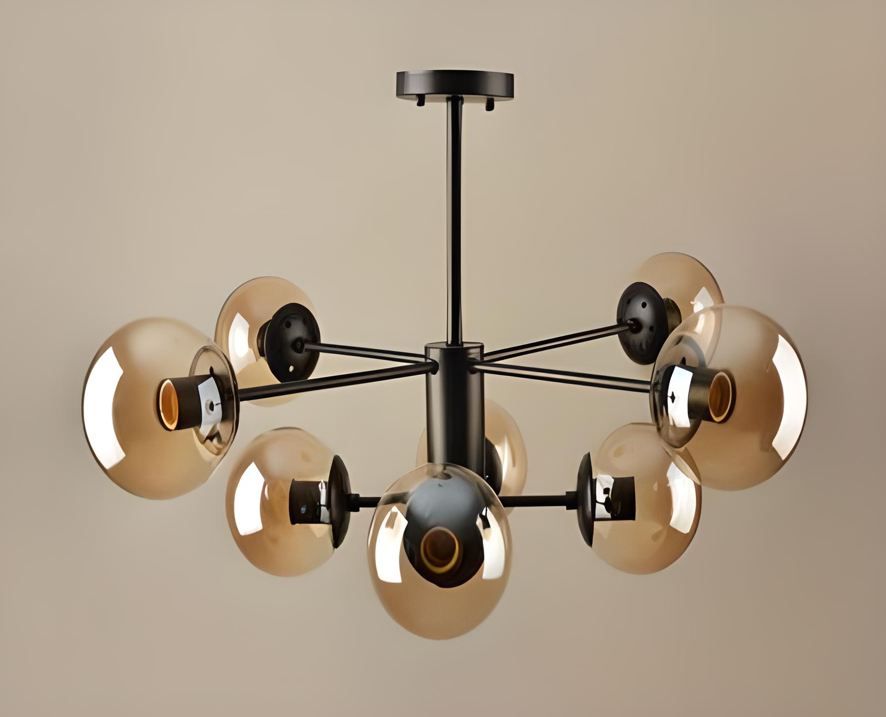 Люстра потолочная Sirius Л 7709/8 на 8 плафонов (000033380)