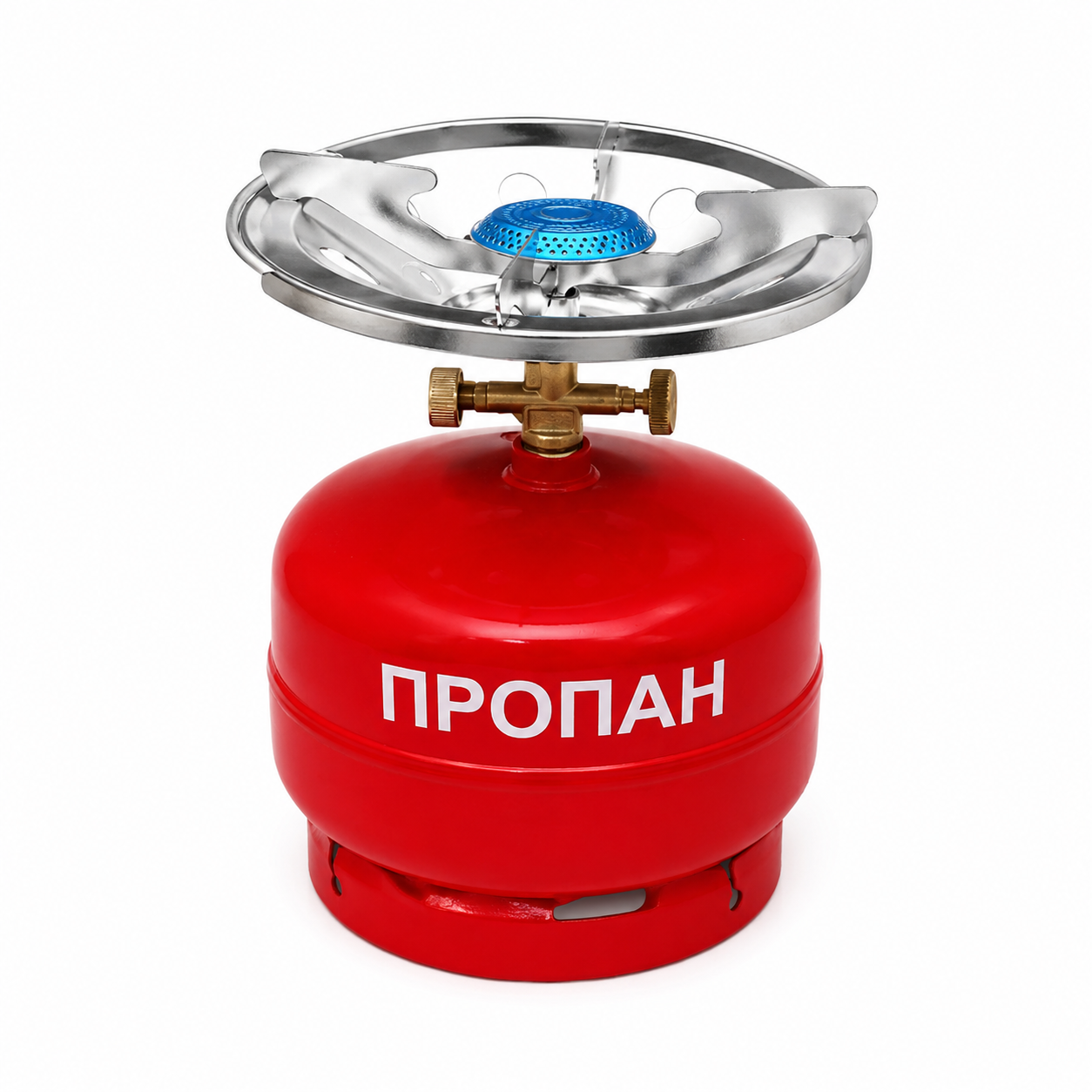 Газовый обогреватель инфракрасный NURGAZ 3,5 кВт баллон 5 л/редуктор/шланг Красный (37011796)