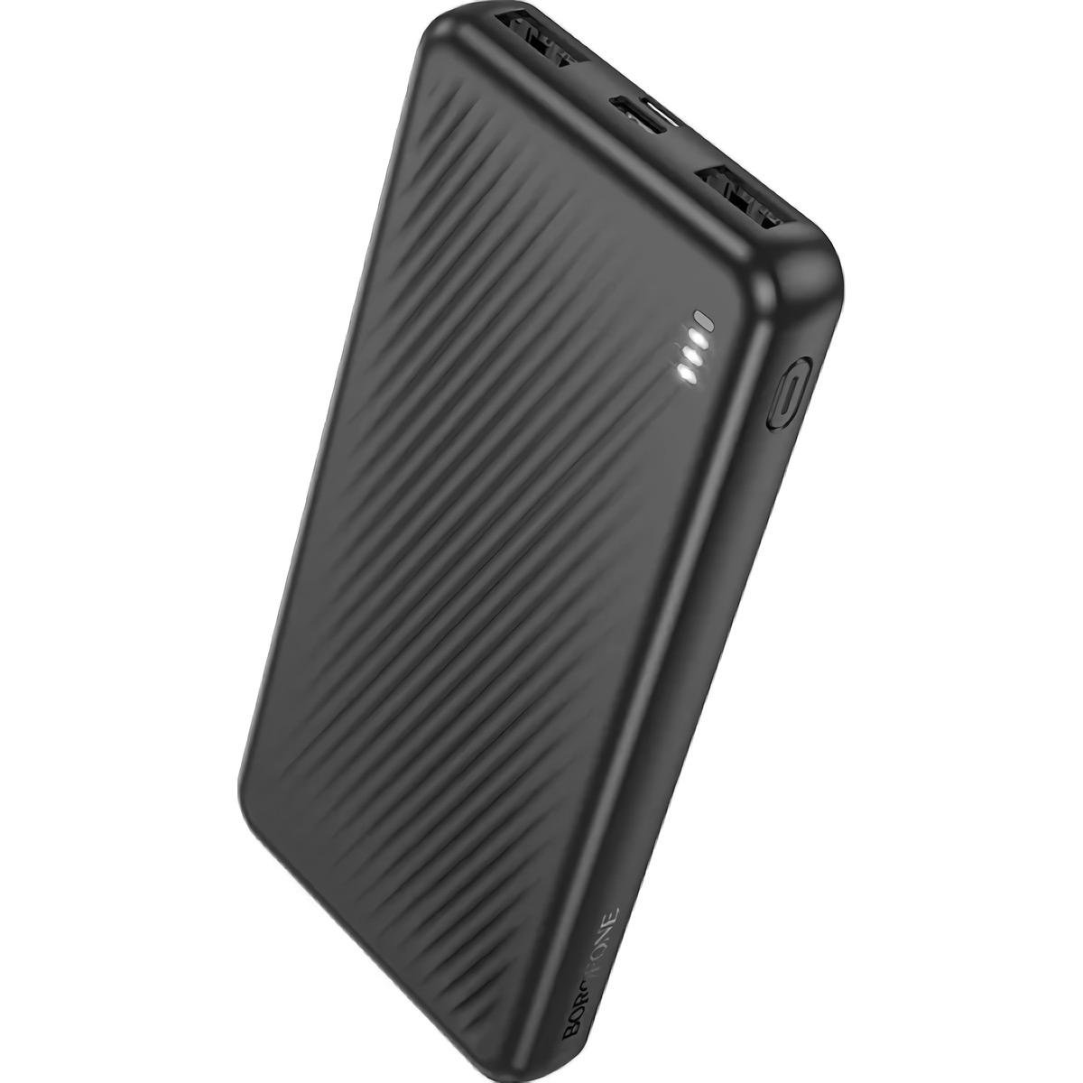 Внешний аккумулятор Borofone Graceful BJ55 10000 mAh 10W Black Внешний аккумулятор Borofone Graceful BJ55 10000 mAh 10W Black