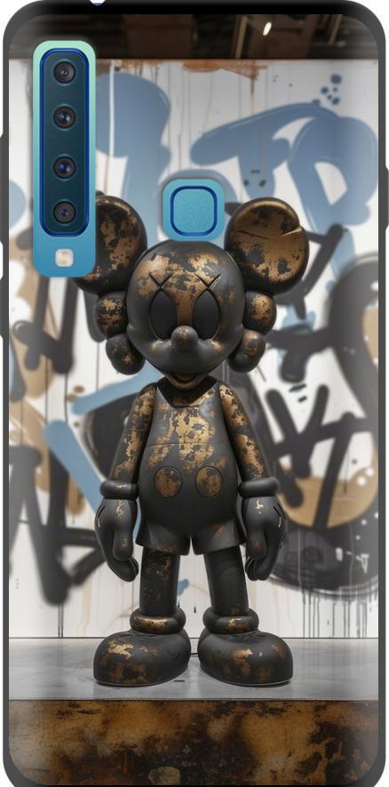 Чехол на Samsung Galaxy A9 (2018) Bronze kaws v2 (6098b-1503-42517)
