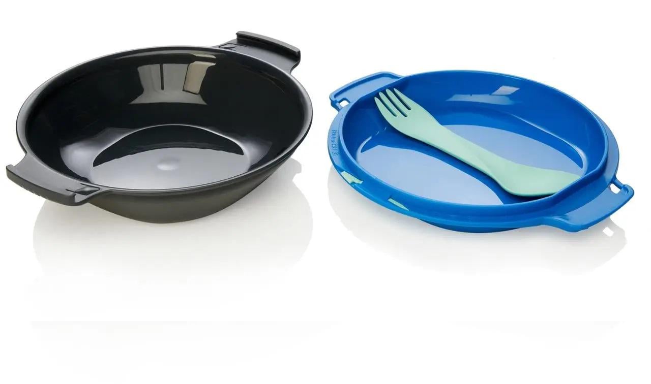 Набор посуды Humangear GoKit Deluxe (7-tool) Mess Kit Charcoal/Blue (1054-022.0125) Набор посуды Humangear GoKit Deluxe (7-tool) Mess Kit Charcoal/Blue (1054-022.0125)