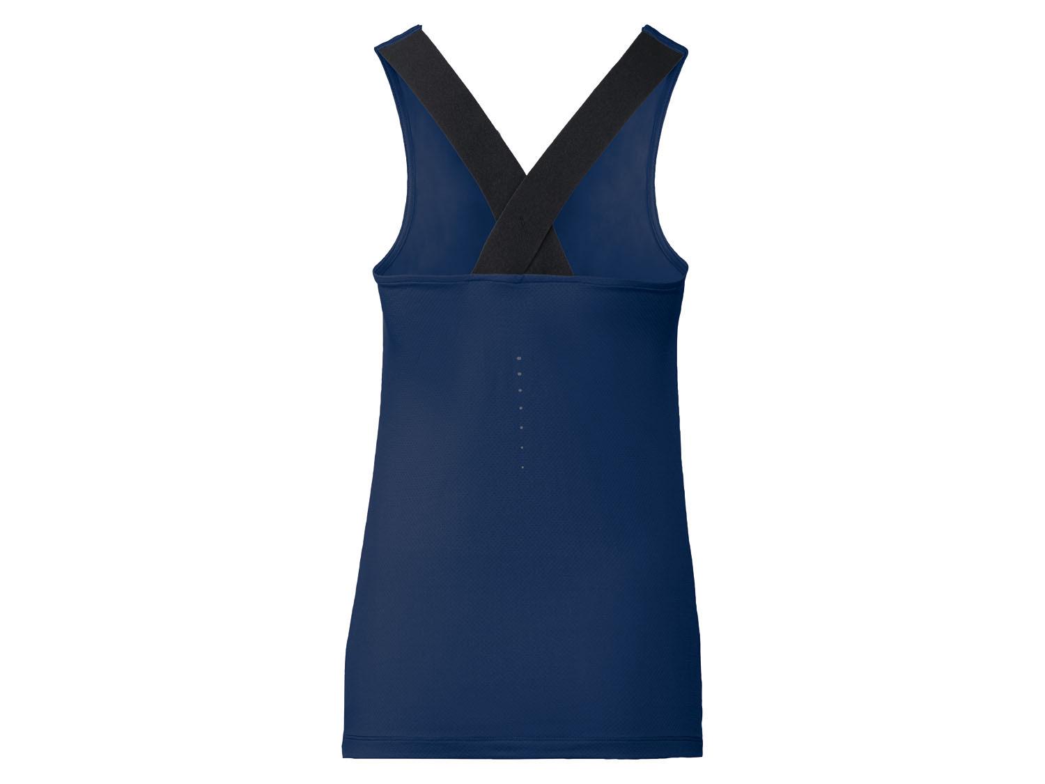 Майка спортивная женская Crivit 370640 L Темно-синий (73379) - фото 2