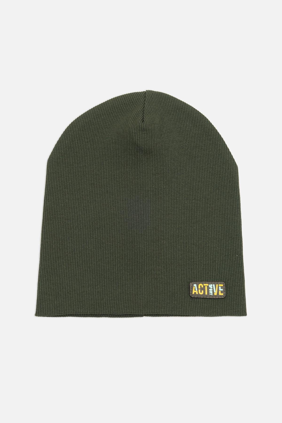 Шапка для хлопчика 54-56 см Хакі (ЦБ-00271338)