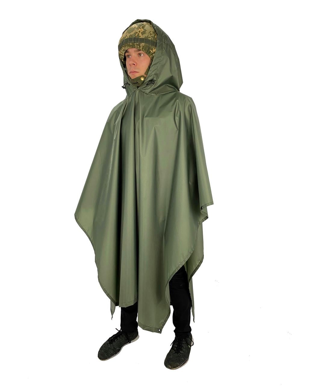 Плащ-палатка ВСУ LE2507 XL Olive (553557) Плащ-палатка ВСУ LE2507 XL Olive (553557)