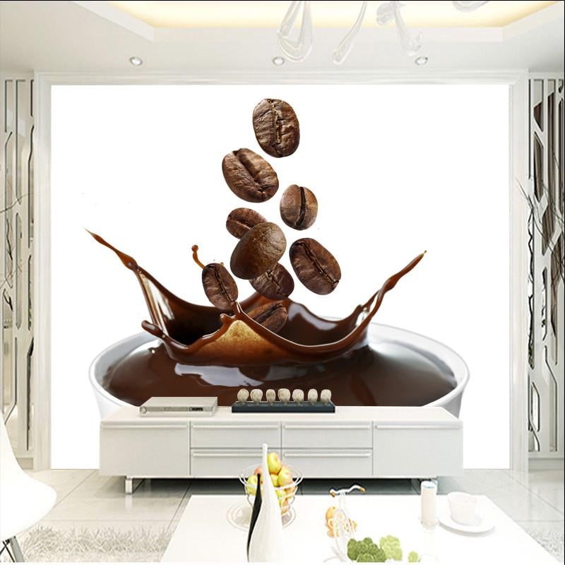 Фотообои флизелиновые на стену для кухни/кафе Заварной кофе в чашке