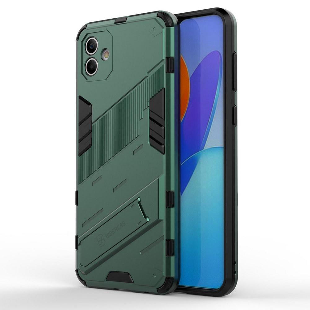 Захисний чохол BIBERCAS для Samsung Galaxy A04e A042 (з підставкою) Khaki (31147-17)