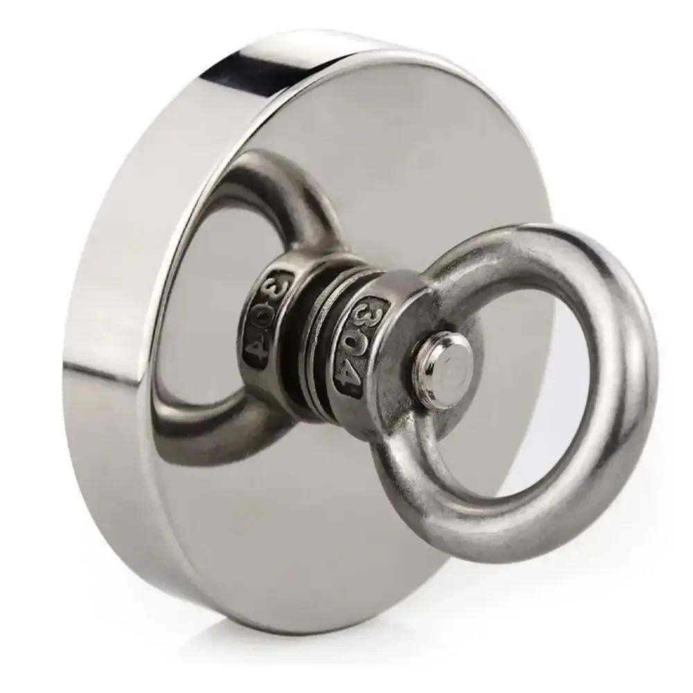 Неодимовый магнит с поисковым кольцом 60 мм до140 кг - фото 5 Неодимовый магнит с поисковым кольцом 60 мм до140 кг - фото 5