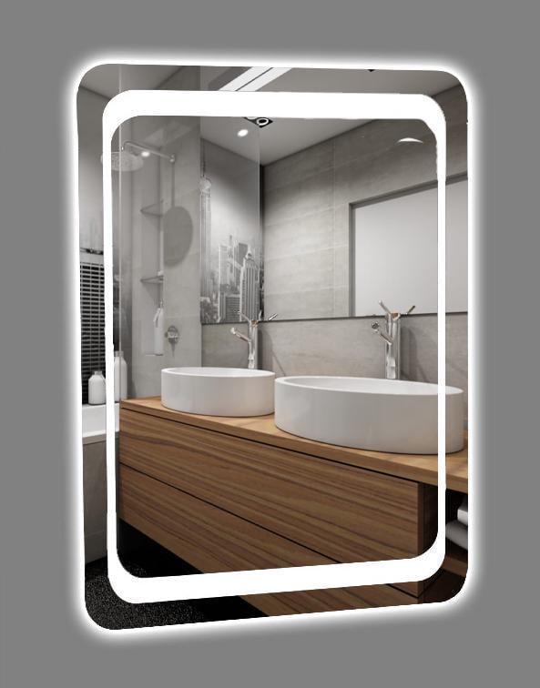 Зеркало D SR-03 с LED подсветкой 700х900 мм (11454819)