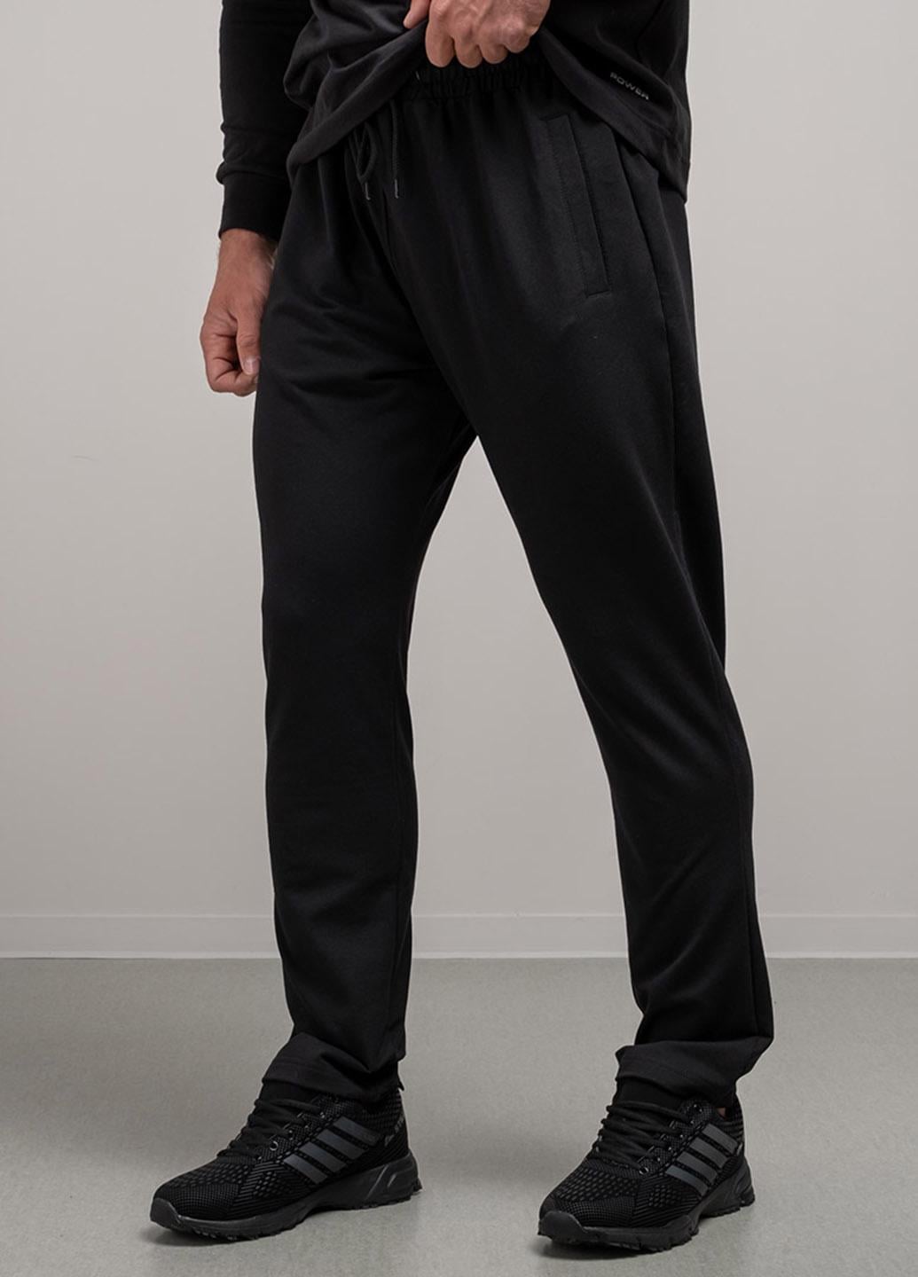 Спортивные штаны мужские Power 102737 L Черный (102737_L)